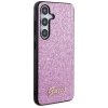 Guess GUHCS24MHGGSHU S24+ S926 fioletowy/purple hardcase Glitter Script